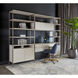 Ambrose Champagne Gold / Cream Modular Bookcase, Small